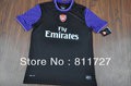 5 new 2013/14 Arsenal training suit black top thai quality soccer jersey players version football uniforms shirt free shipping 